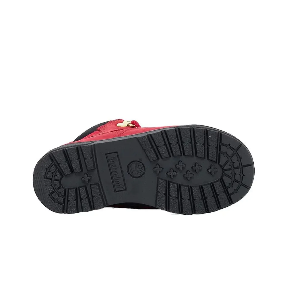 NEW Timberland Toddler 6-Inch Field Boot Red Size 4 TB0A2JMNF41 Kids Shoes